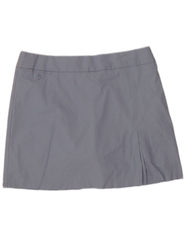 DOCKERS Minifalda para mujer US 10 grande W32 algodón azul