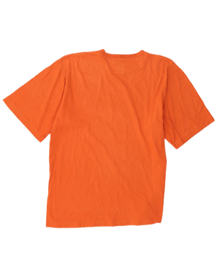 Think Pink - Camiseta para hombre, talla grande, color naranja, algodón