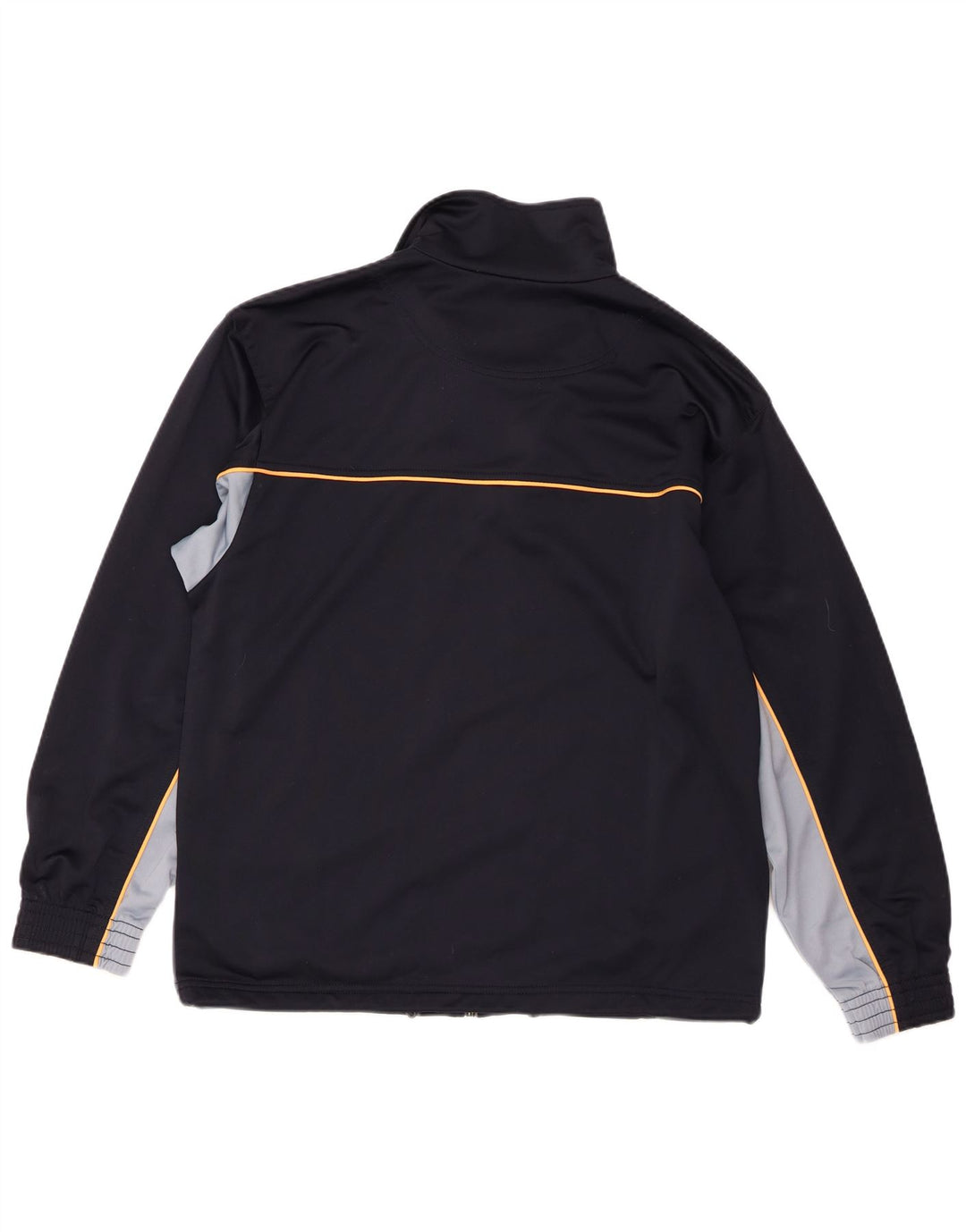 Lotto Hombre Chándal Top Chaqueta Mediana Azul Marino Colorblock Deportes