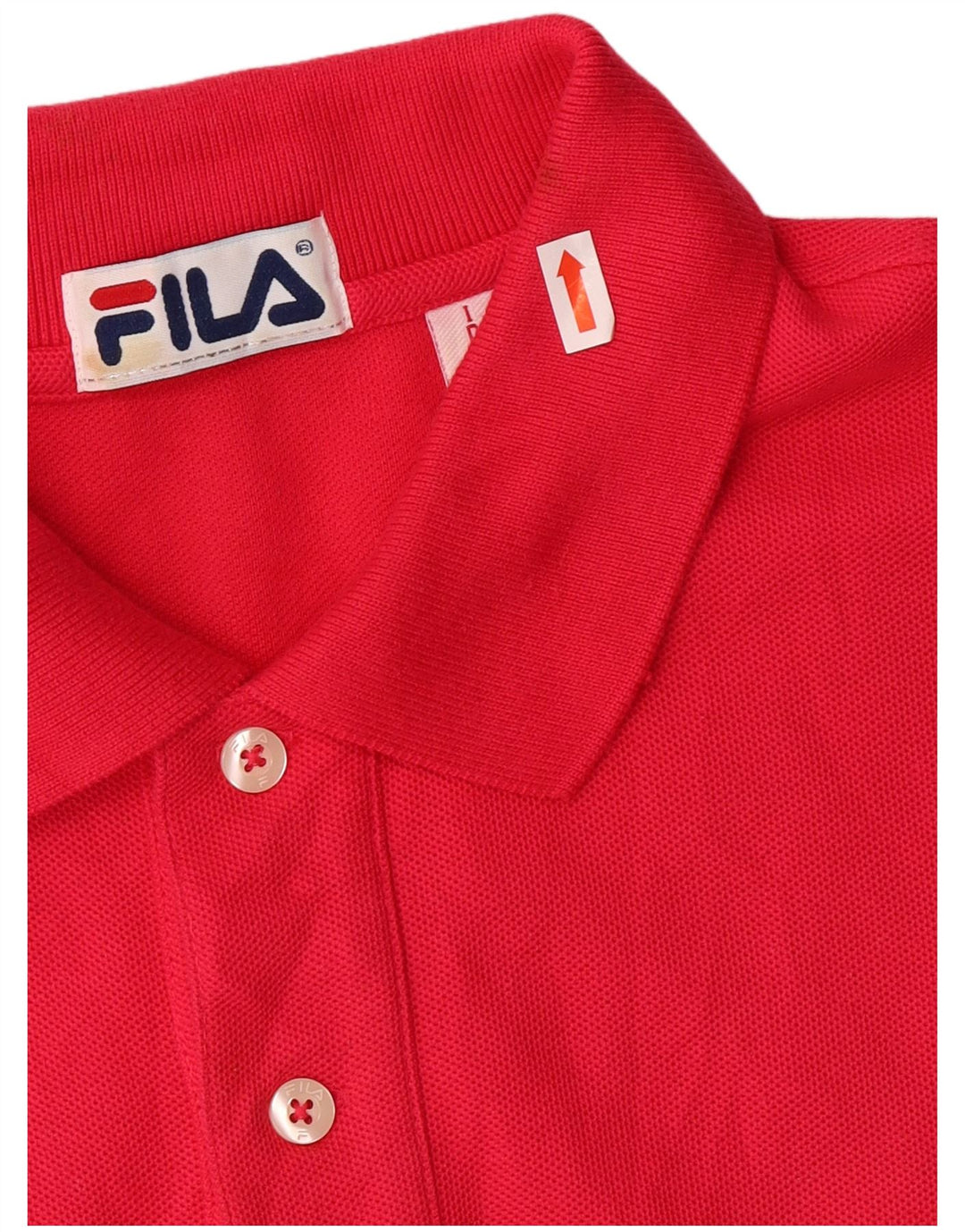 Fila Polo Hombre IT 46 Pequeño Algodón Rosa