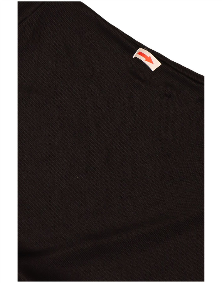 Cos Camiseta extragrande para mujer Top UK 44 Viscosa negra mediana