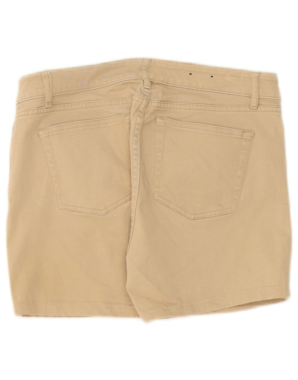 Chaps Pantalones cortos casuales para mujer US 4 Small W30 Beige Algodón