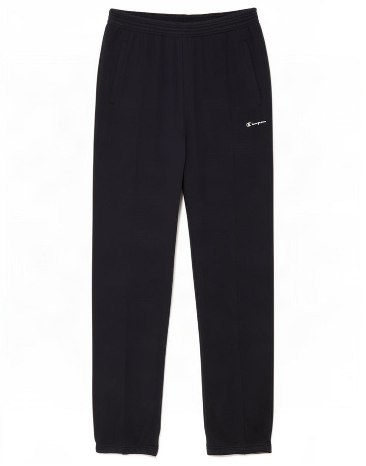 Champion Pantalón De Chándal Para Hombre Grande Azul Marino Poliéster