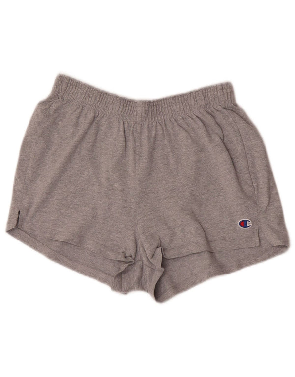 Champion Pantalones cortos deportivos para mujer UK 44 Algodón gris medio