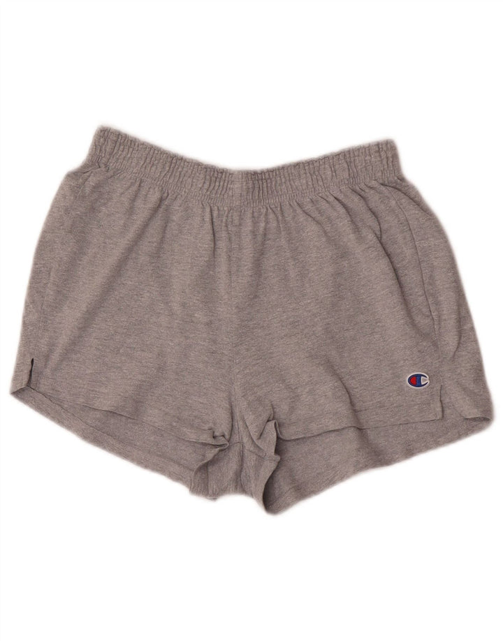 Champion Pantalones cortos deportivos para mujer UK 44 Algodón gris medio