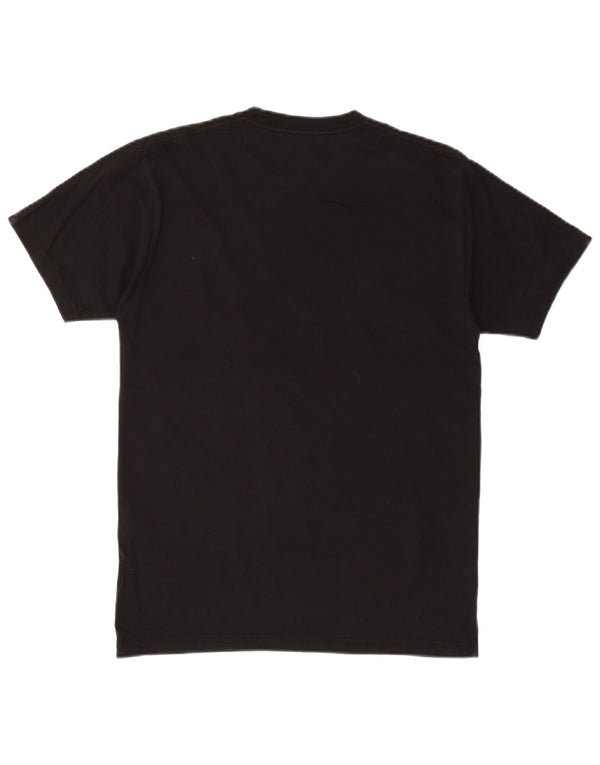 Vans Camiseta con gráfico de ajuste clásico para hombre Top mediano de algodón negro