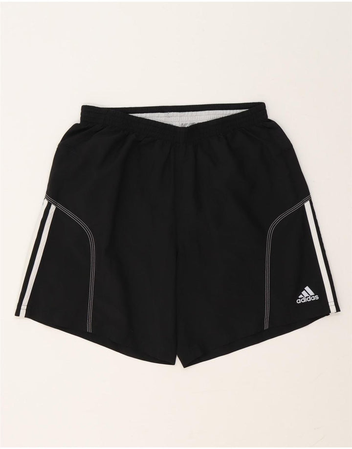 Adidas Mens Climalite Sport Shorts Medio Negro Poliéster