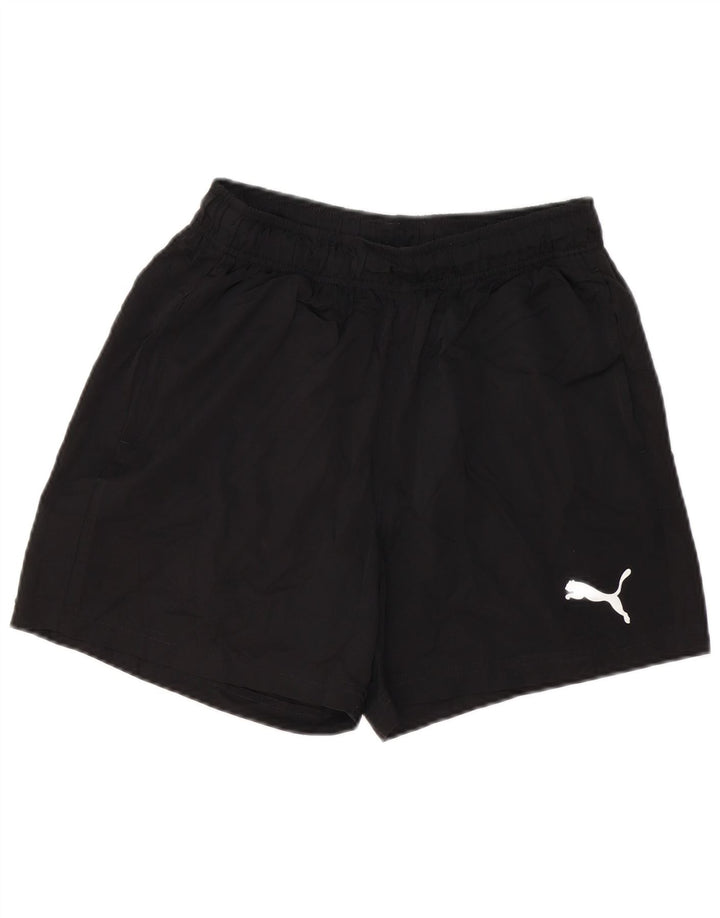 PUMA Pantalones cortos deportivos para hombre mediano negro
