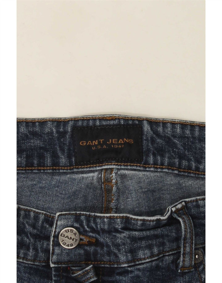 Gant Vaqueros Rectos Para Hombre W32 L34 Azul