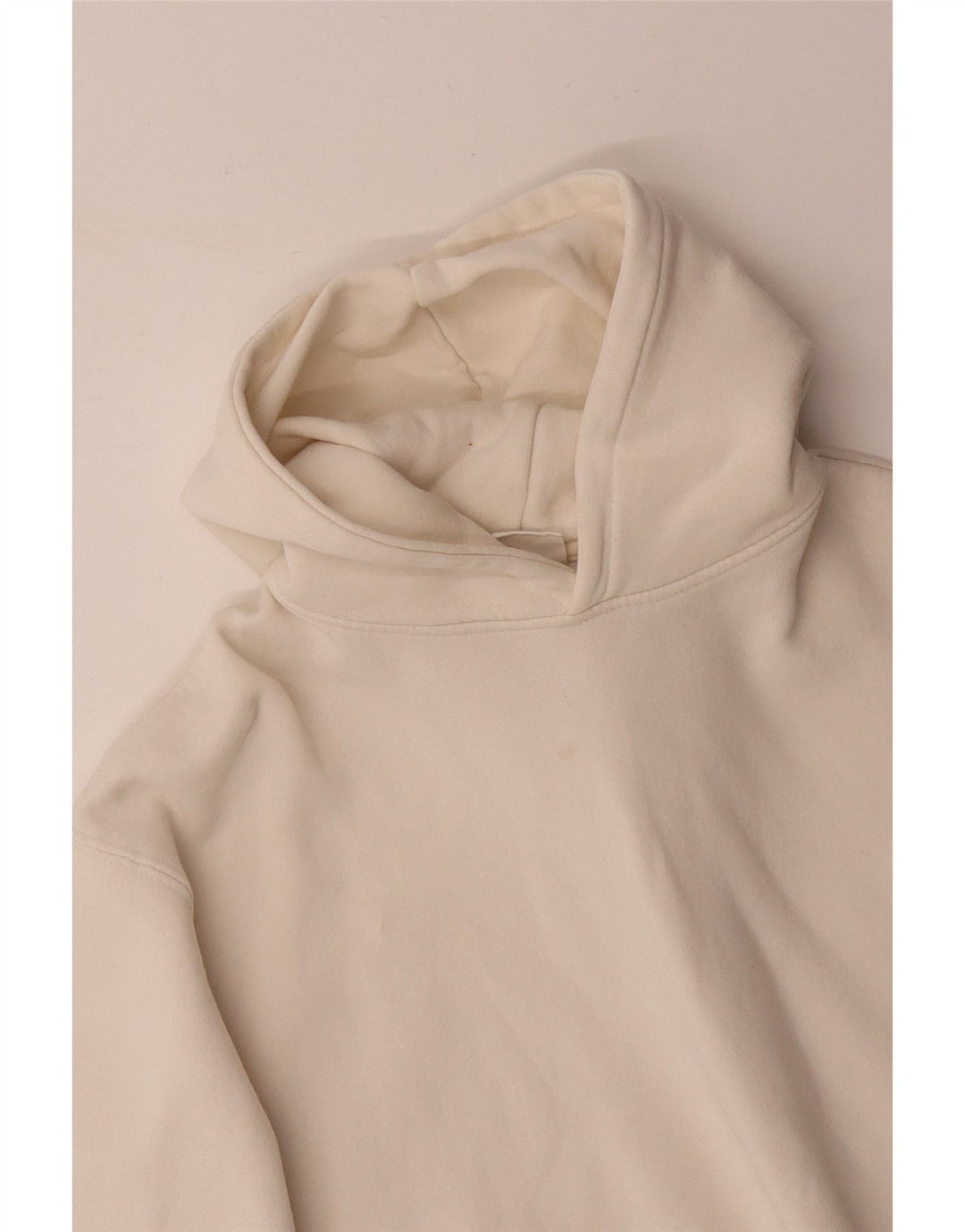 ZARA Jersey con Capucha Niña 13-14 Años Algodón Blanco Roto