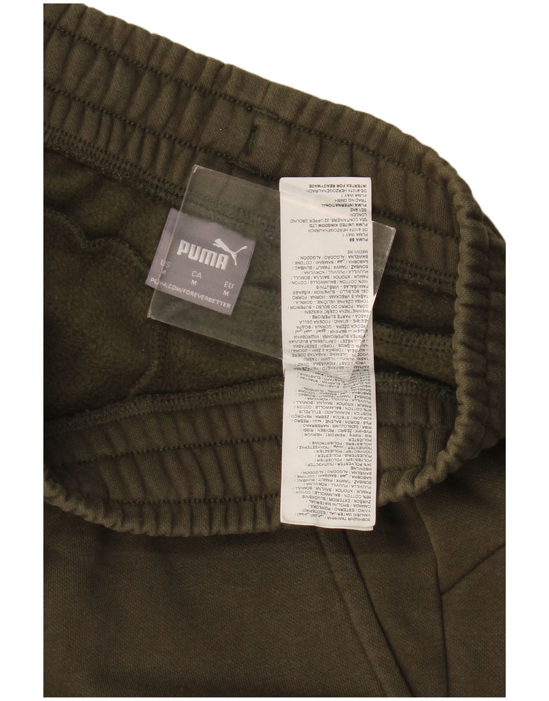 Pantalones De Chándal Puma Joggers Medium Khaki Algodón Hombre
