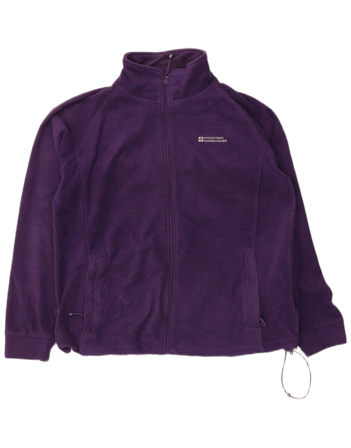 Chaqueta polar para mujer Mountain Warehouse UK 46 grande Poliéster morado