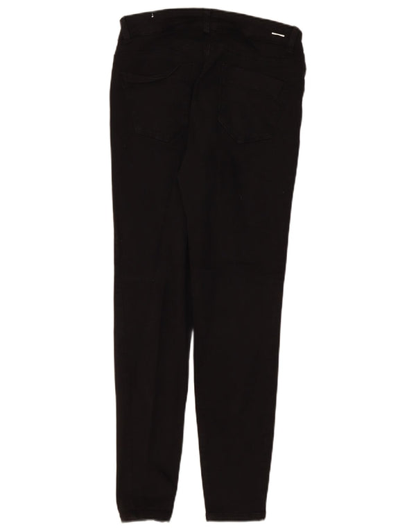 Zara Vaqueros pitillo para mujer EU 40 Medium W30 L28 Algodón negro