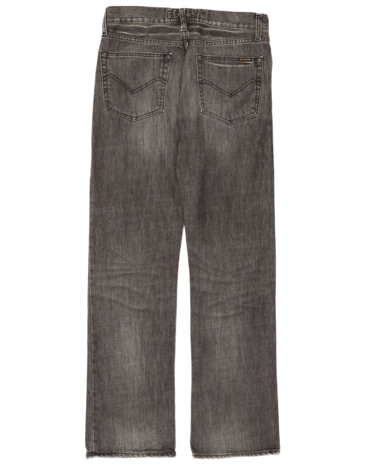 Energie Jeans rectos Morris para hombre W32 L34 Algodón gris