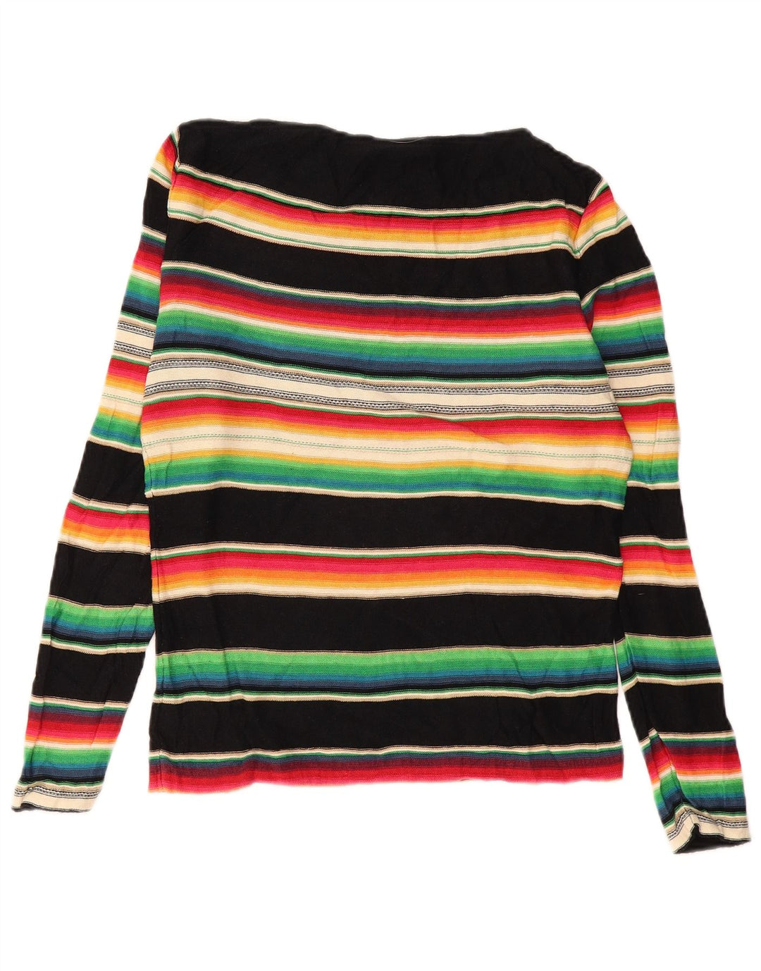 RALPH LAUREN Suéter tipo jersey con cuello barco para mujer Reino Unido 40 Grande Multicolor