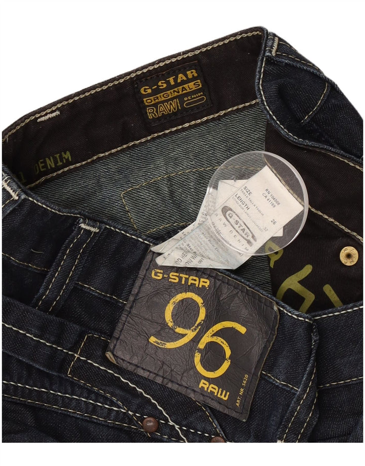 Vaqueros ajustados para mujer G-Star W26 L32 Algodón azul marino