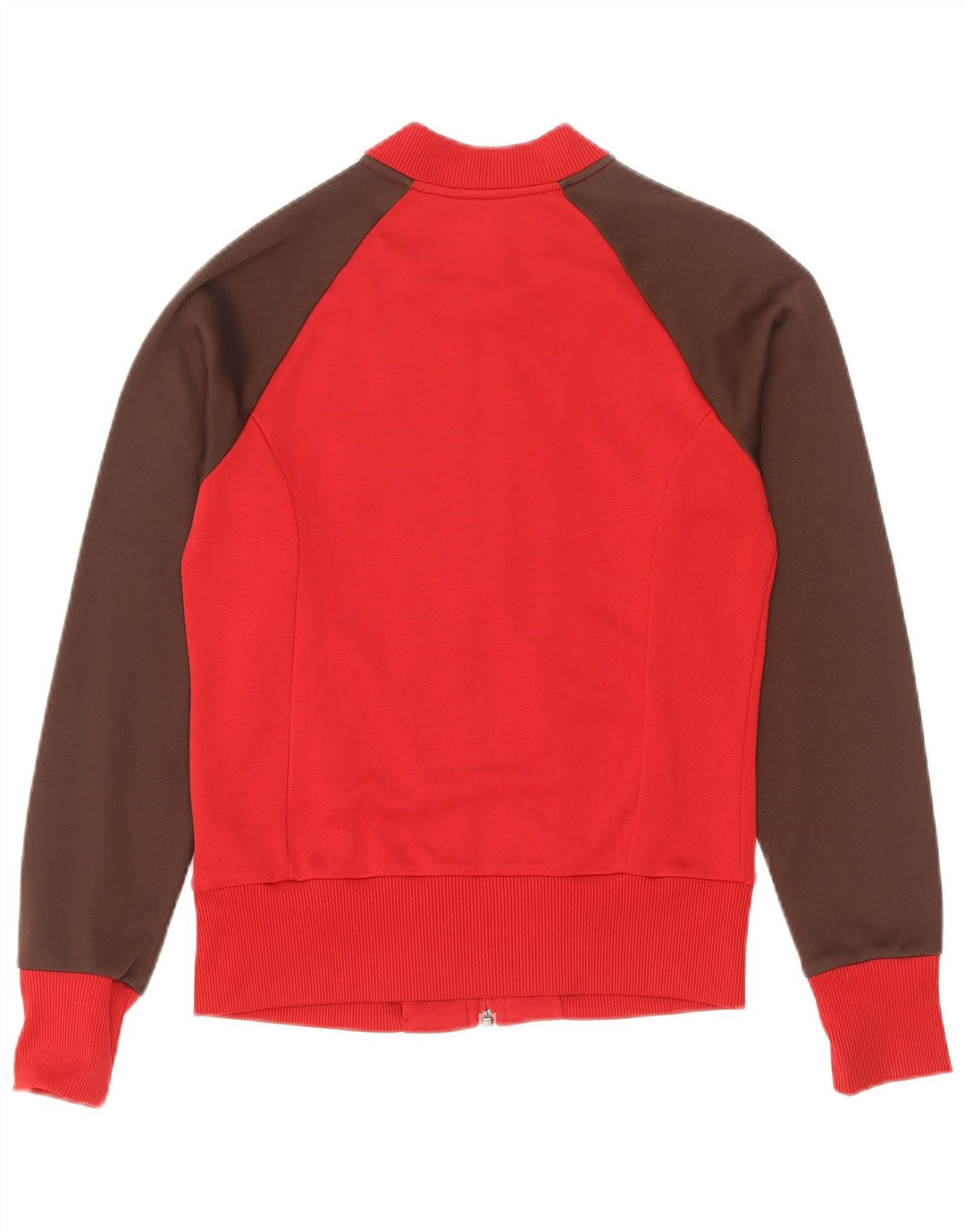 Adidas Chaqueta de chándal para mujer IT 38 XS Poliamida color block rojo