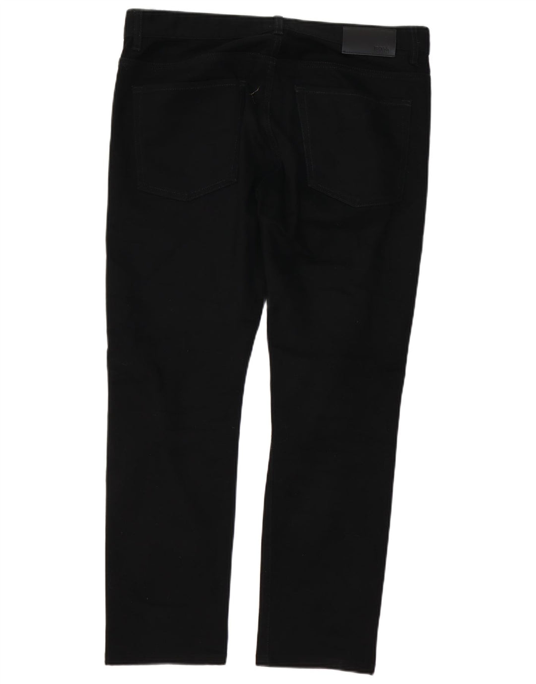 Vaqueros rectos para hombre HUGO BOSS W36 L29 Algodón negro