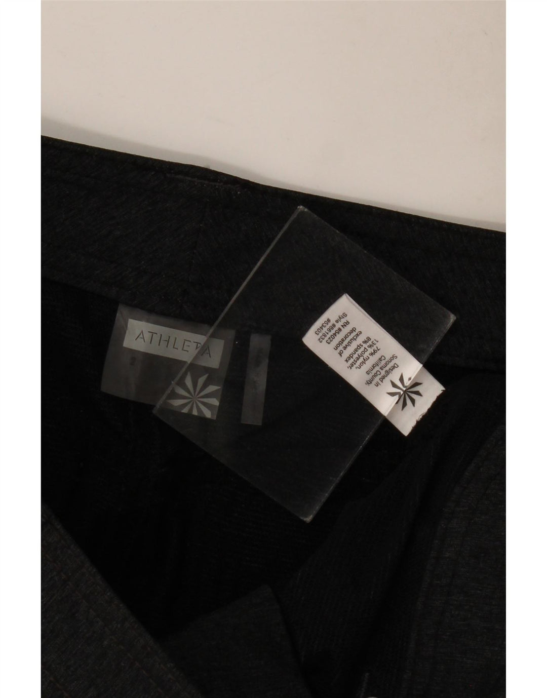 ATHLETA Minifalda para mujer US 2 XS W30 Nylon gris