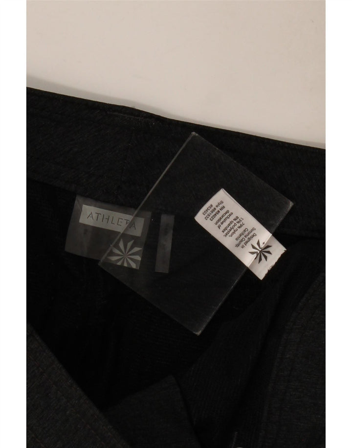 ATHLETA Minifalda para mujer US 2 XS W30 Nylon gris