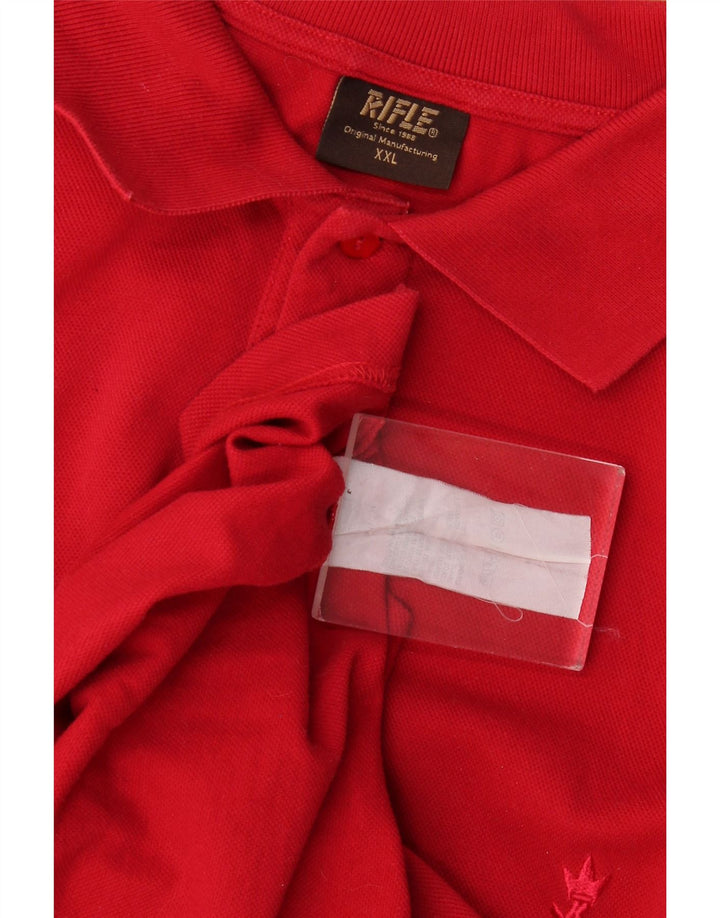 Rifle Polo para hombre 2XL Borgoña