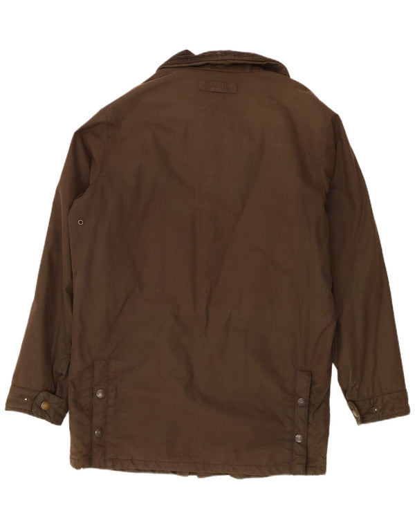 Gant Chaqueta de algodón encerado para hombre UK 40 Large Khaki