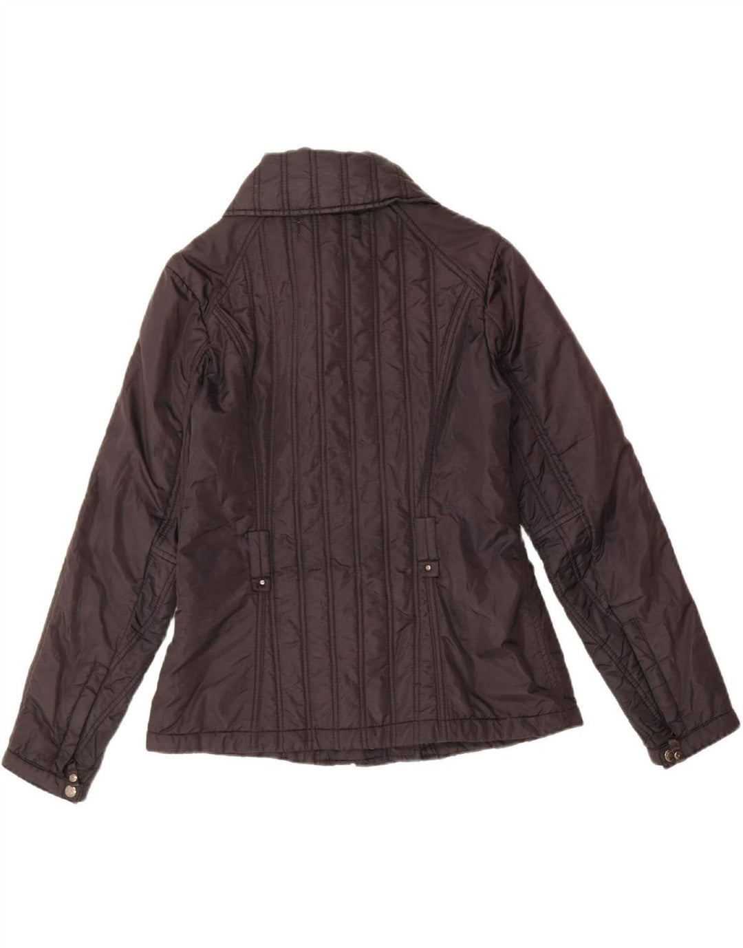 GAS Womens Loose Fit Padded Jacket UK 10 Small Black