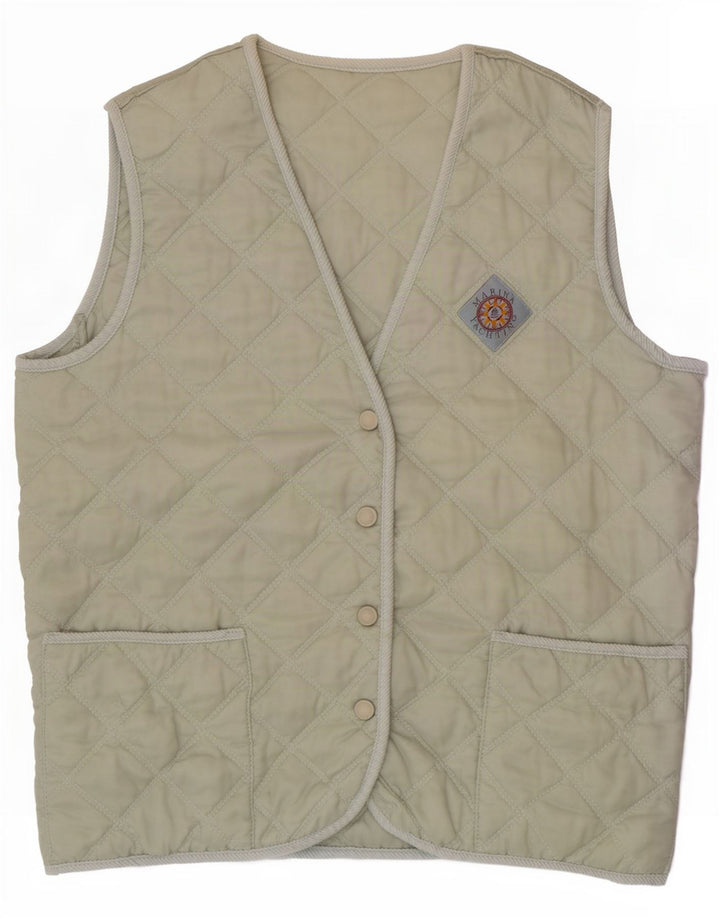 Chaleco Acolchado Mujer Marina Yachting IT 44 Nylon Verde Medio