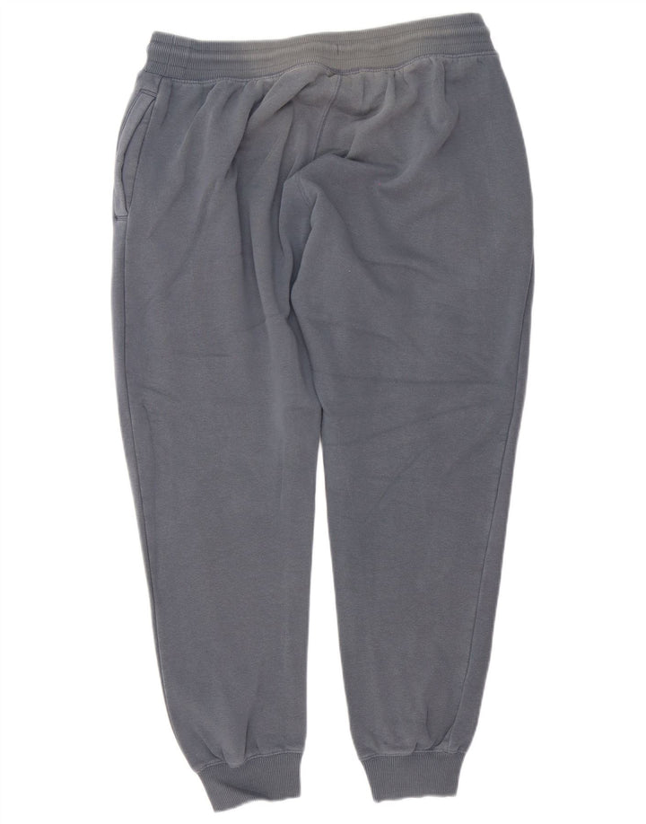 Ellesse Hombre Pantalones De Chándal Joggers XL Gris Algodón