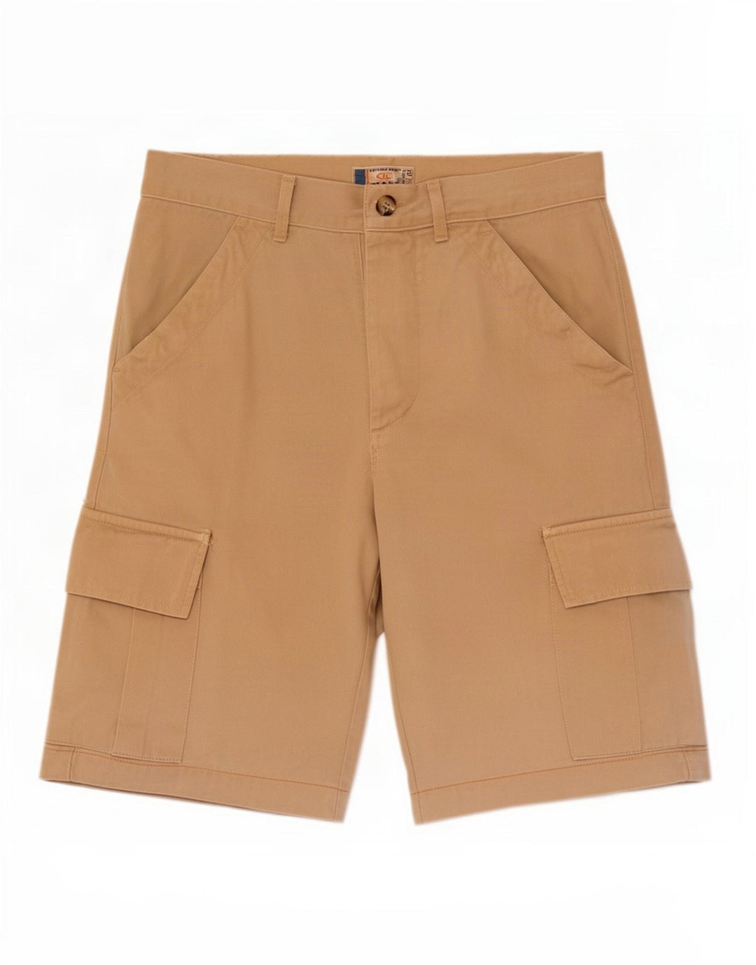 CLARK Pantalones cortos cargo para hombre medianos W30 Beige