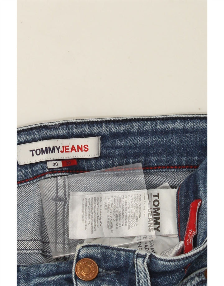 TOMMY HILFIGER Vaqueros Scanton Slim para hombre W30 L30 Algodón azul