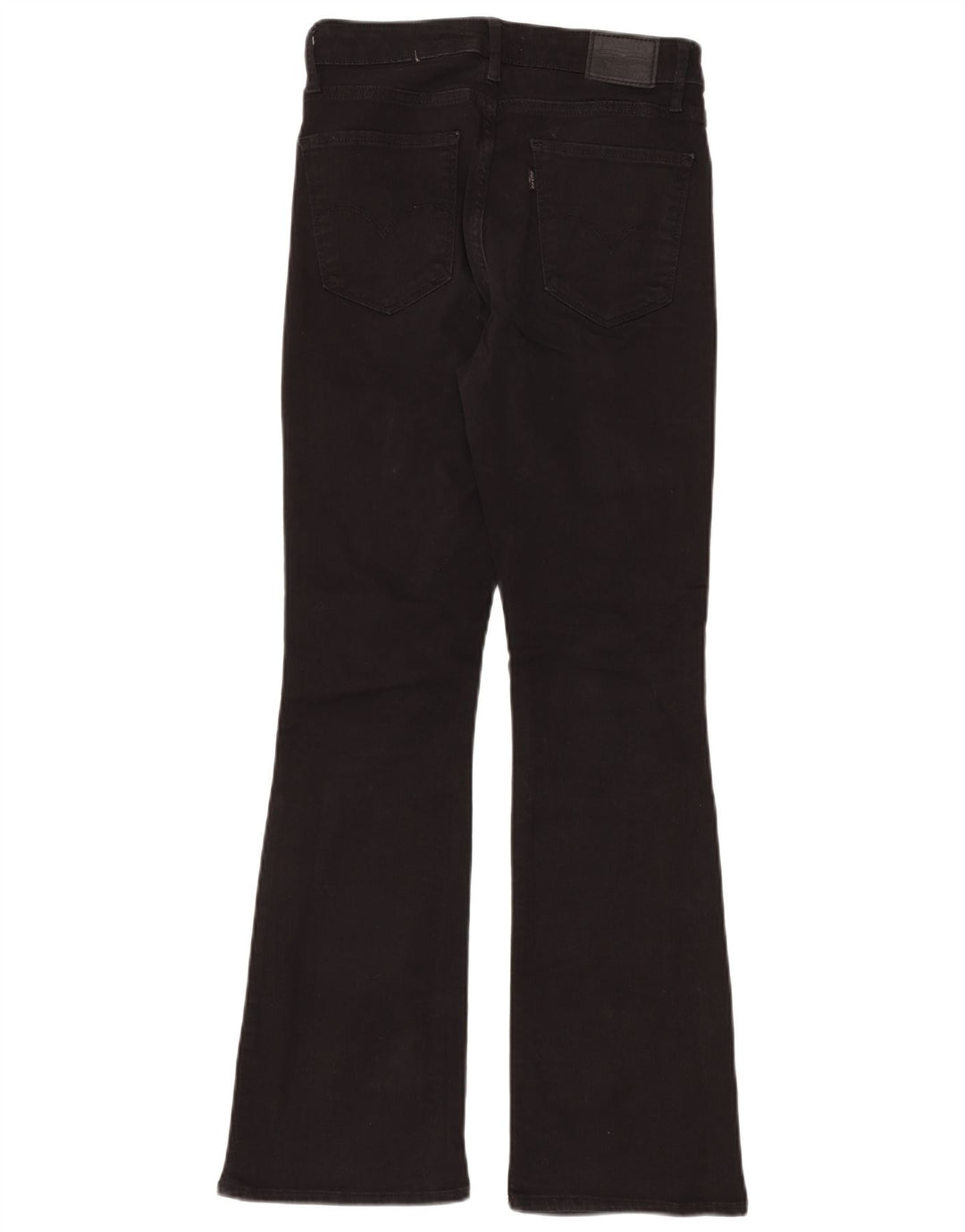 LEVI'S Vaqueros Bootcut De Tiro Alto Para Mujer W29 L30 Algodón Negro