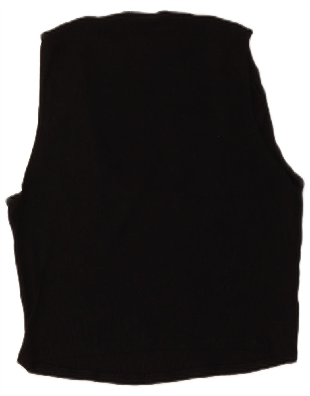 Zara Mujer Camiseta Sin Mangas ES 40 XL Negro