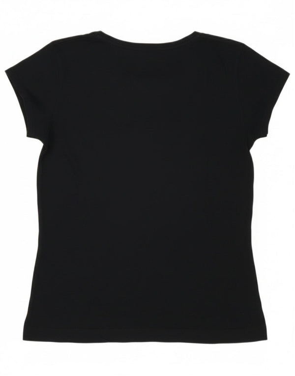 Lee Camiseta gráfica para mujer Top UK 40 Medium Azul marino Algodón