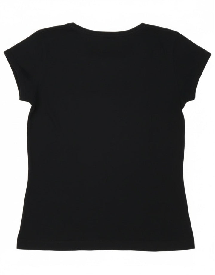 Lee Camiseta gráfica para mujer Top UK 40 Medium Azul marino Algodón