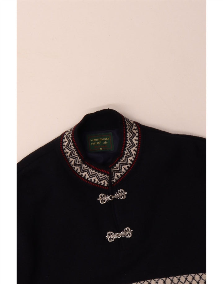 GOLFER'S Jersey De Cuello Redondo Para Hombre Color Block Azul Marino Medio