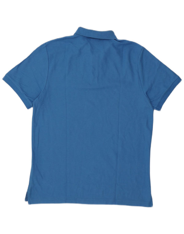 Nike Mens Polo Shirt XL Blue Cotton