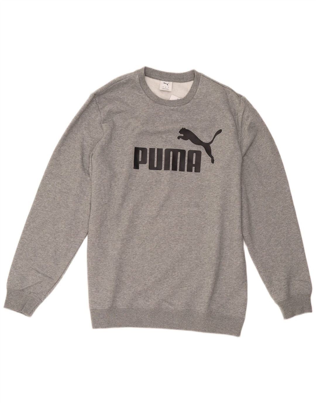 Puma Sudadera con gráfico para hombre Jumper Large Gris Algodón