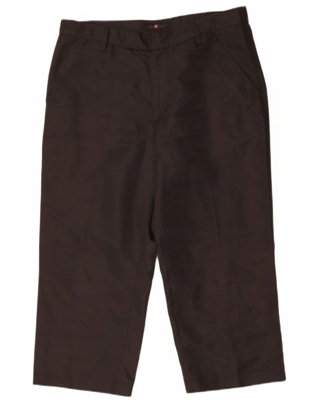 Pantalones capri de cintura alta para mujer Energie W33 L23 Poliéster negro