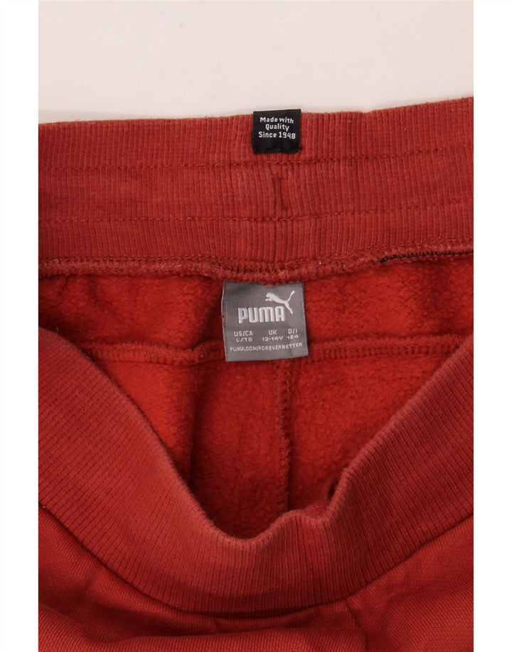 Puma Pantalones de chándal para niño Joggers 13-14 años Rojo