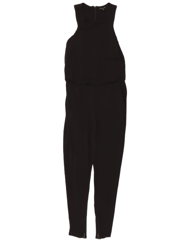 Massimo Dutti Mono Sin Mangas Mujer UK 40 Small Negro
