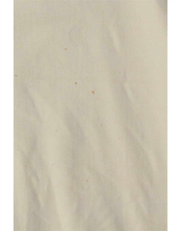 Cos - Sudadera extragrande para mujer, talla 10, tamaño pequeño, algodón blanco roto
