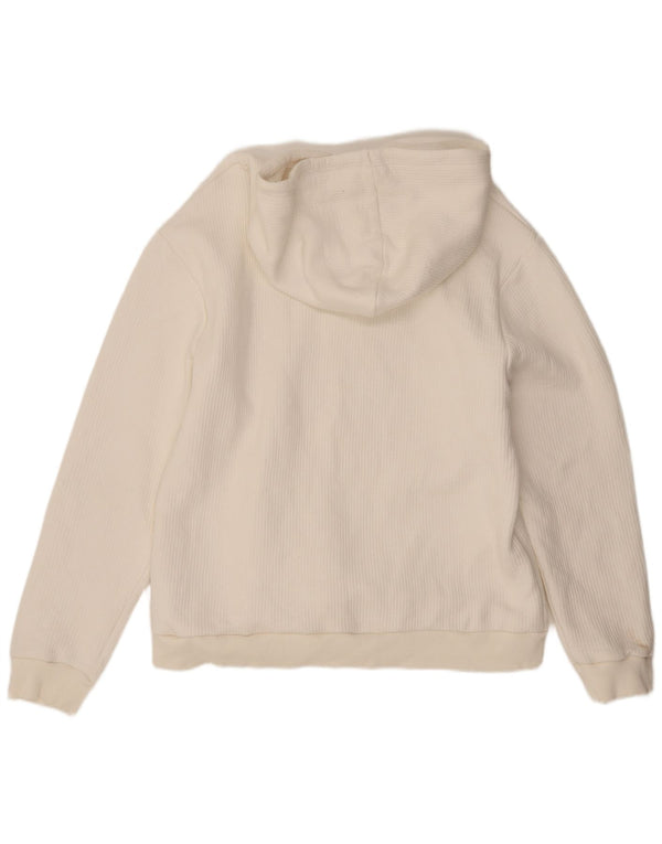 Reiss Sudadera con capucha para mujer UK 20 2XL Algodón blanco
