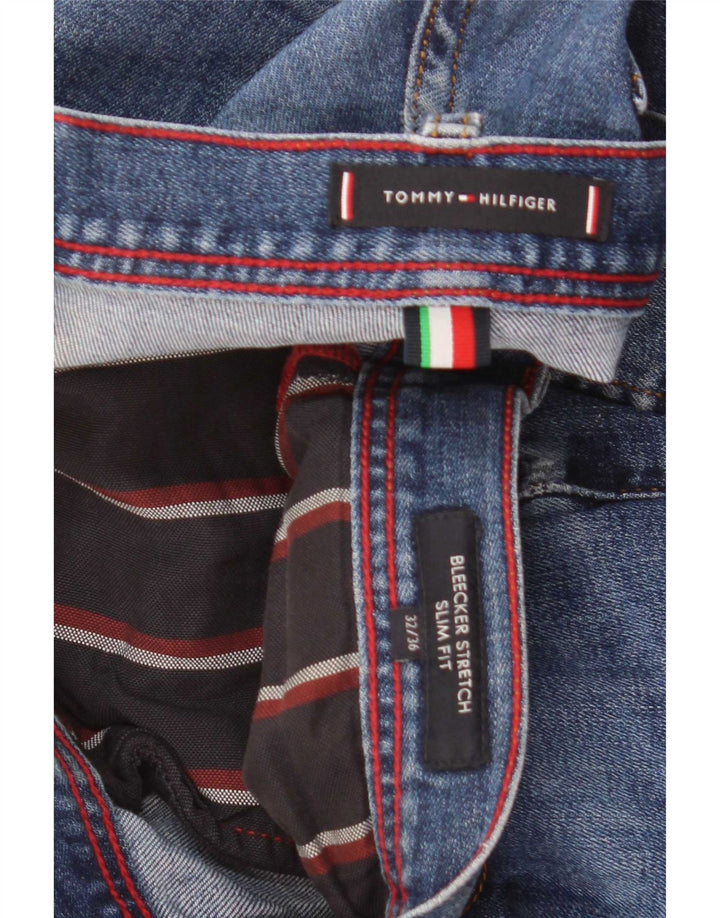 Tommy Hilfiger Vaqueros Slim Bleecker para Hombre W32 L36 Azul