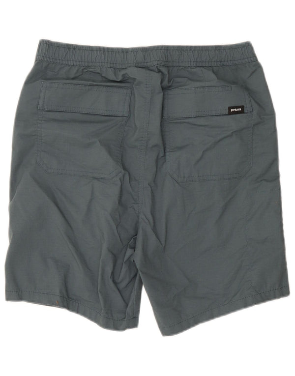 Prana Mens Chino Shorts Medium W32 Gris Algodón