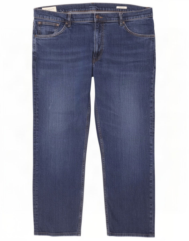 Gant Vaqueros Rectos De Corte Regular Para Hombre W42 L29 Azul