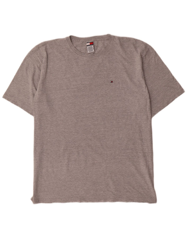 Tommy Hilfiger Camiseta Hombre Top XL Gris Algodón