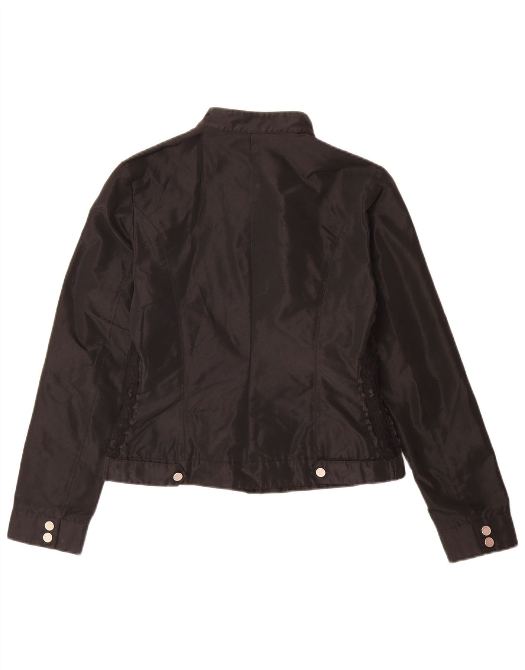 Guess By Marciano Chaqueta Bomber Mujer IT 42 Poliéster Negro Mediano