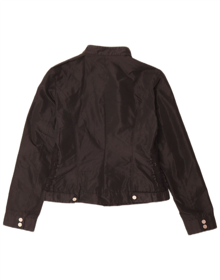 Guess By Marciano Chaqueta Bomber Mujer IT 42 Poliéster Negro Mediano