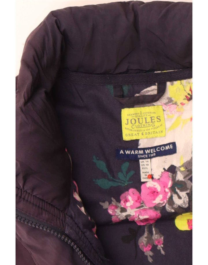 Chaleco acolchado para mujer Joules UK 44 Grande Poliéster azul marino